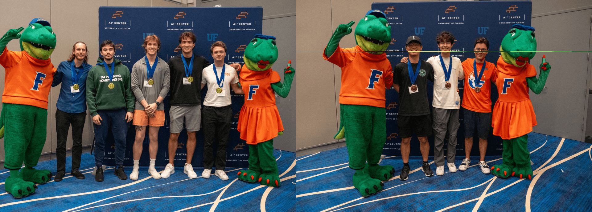 DSI members win 1st and 3rd Place at AI Days Hackathon