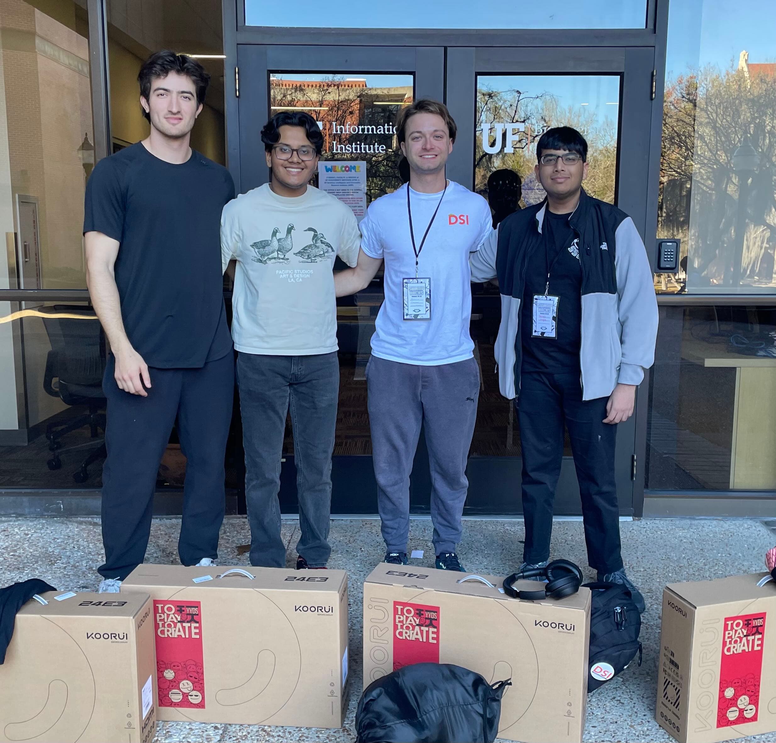DSI members win Best AI Hack at SwampHacks 2025